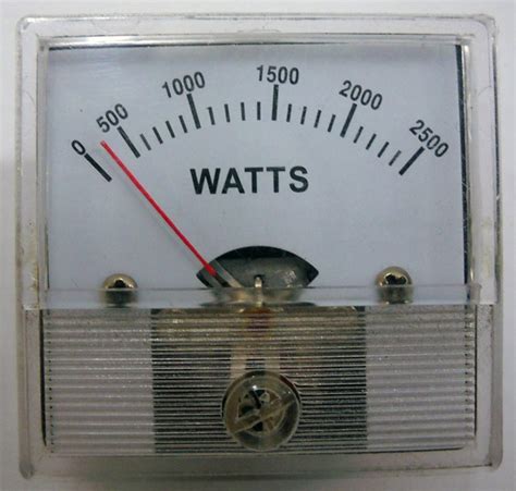 watt meter for electricity